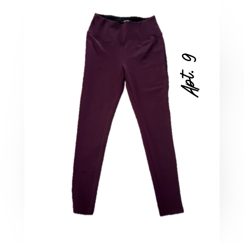 Apt. 9 Burgundy Leggings